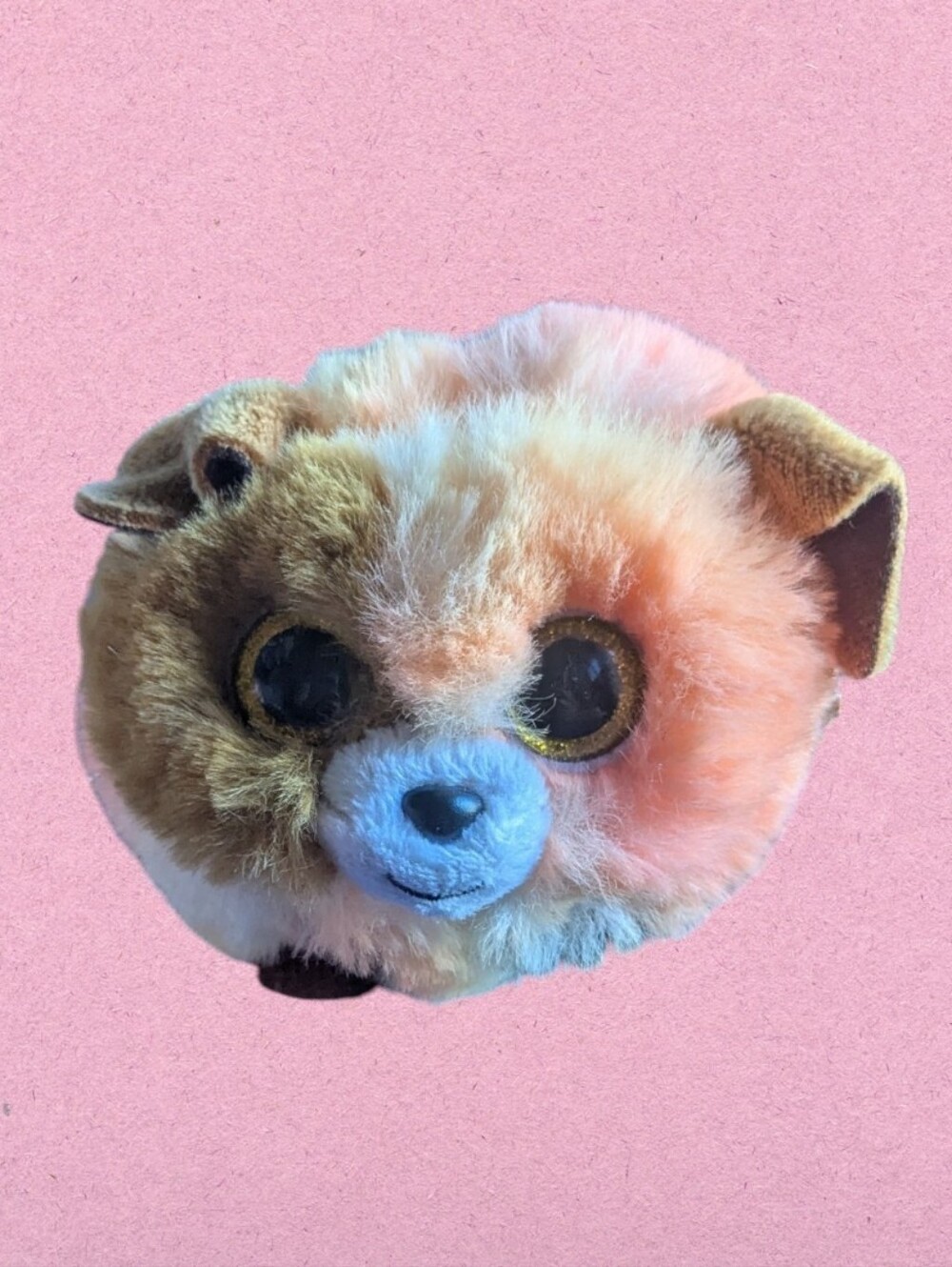Ty Puffies/Beanie Balls Mandarin The Dog Plush Toy